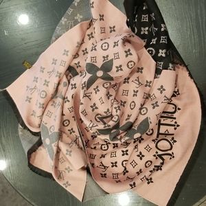 Louis Vuitton scarf.